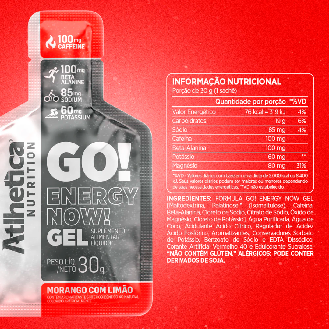 Mesa de trabajo 4 Gel Energizante GO! ENERGY NOW - Atlhetica - Imagen 4