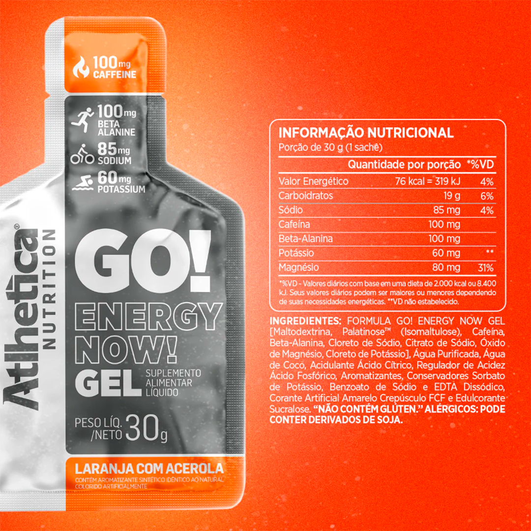 Mesa de trabajo 5 Gel Energizante GO! ENERGY NOW - Atlhetica - Imagen 5