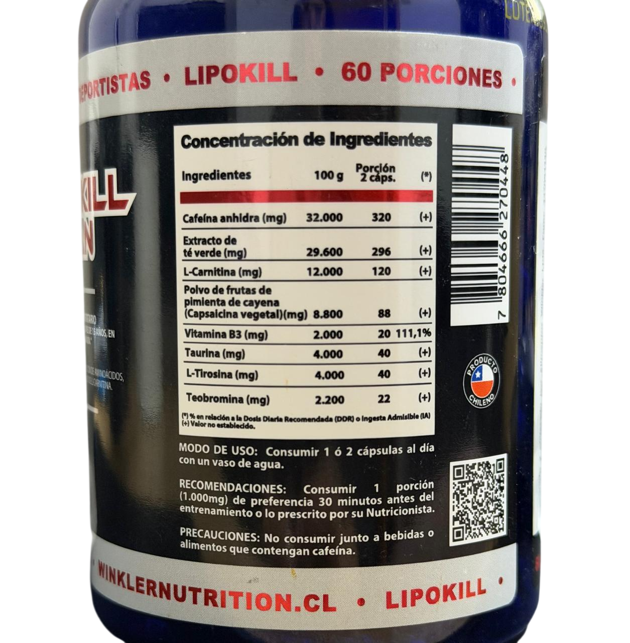 WhatsApp Image 2026-06-07 at 11.00.53 PM-Photoroom Lipo Kill Man 120 cápsulas - Winkler Nutrition - Imagen 2