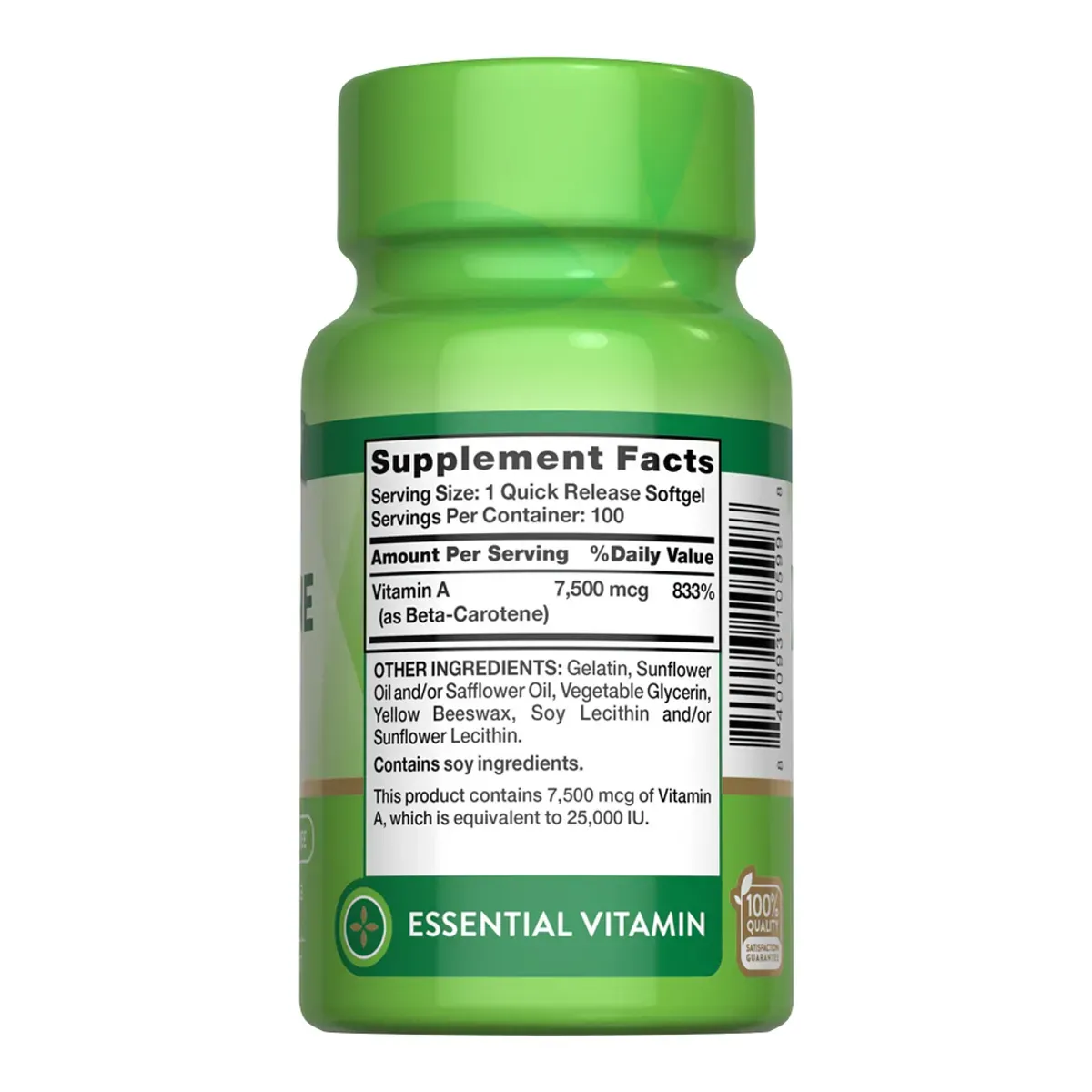 imgi_10_w=1200,h=1200,fit=cover Betacaroteno 7500mcg 100 Capsulas Blandas - Nature's Truth - Imagen 2