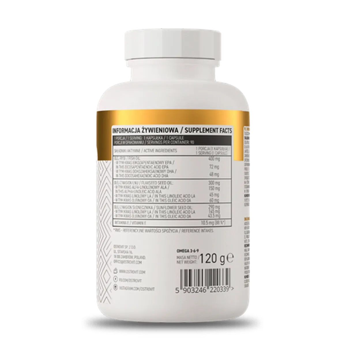 imgi_454_OMEGA-3-6-9-90-CAPS_3 Omega 3 - 90 Caps Ostrovit - Imagen 2