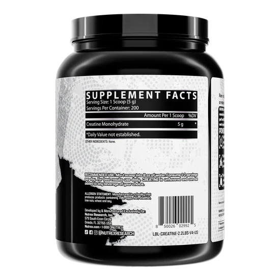 imgi_5_Creatine-200-SFP Creatine Monohydrate 1000 Gr Original - Nutrex - Imagen 2